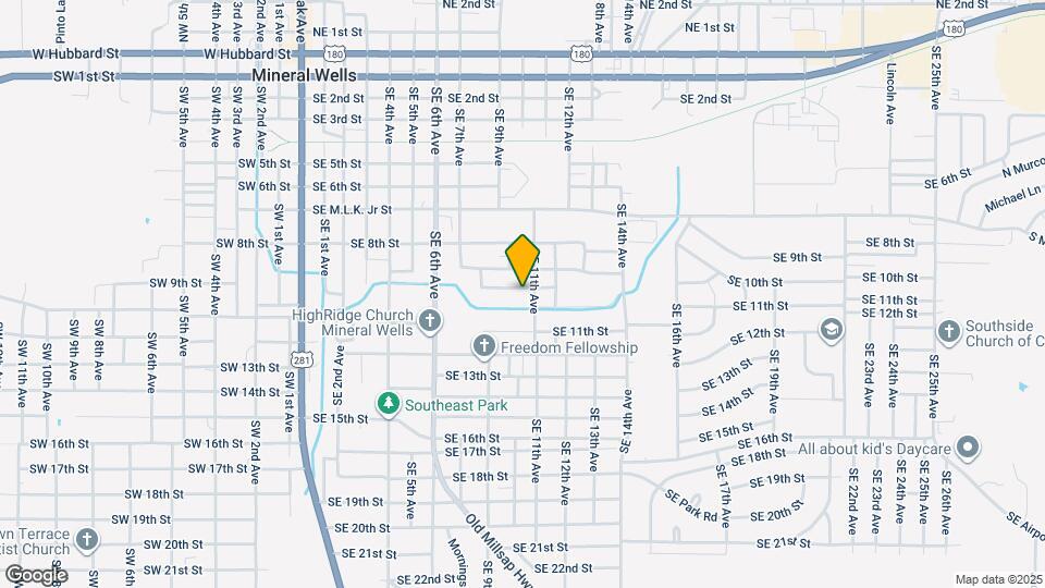 1100 SE 9th St Map and Location Details