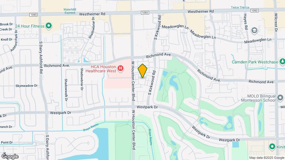 12655 W Houston Center Blvd Map and Location Details