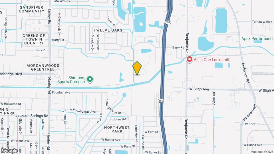 6133 Lanshire Dr Map and Location Details