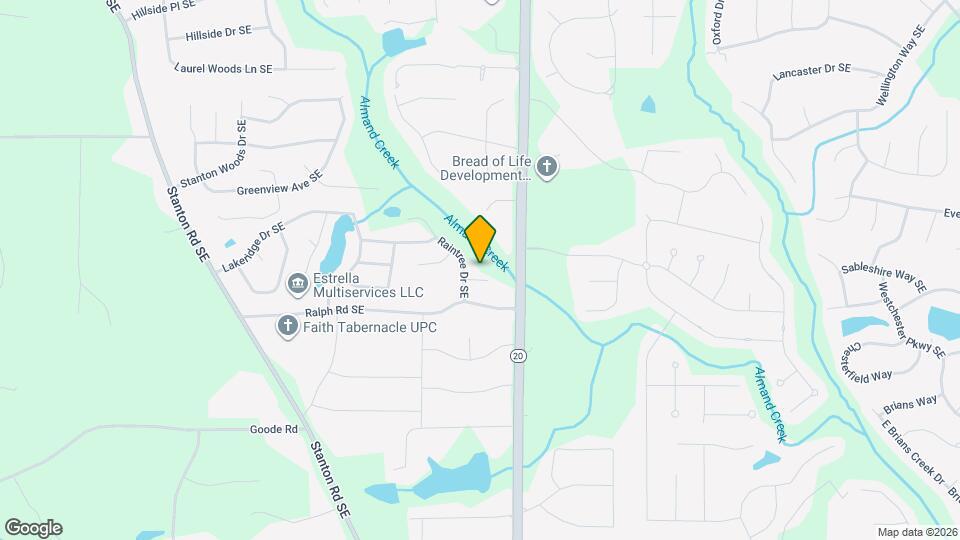 896 Raintree Ct SE Map and Location Details