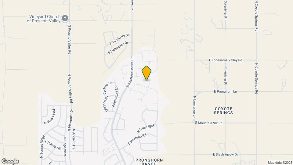 7907 E Talking Iron Ln Map and Location Details