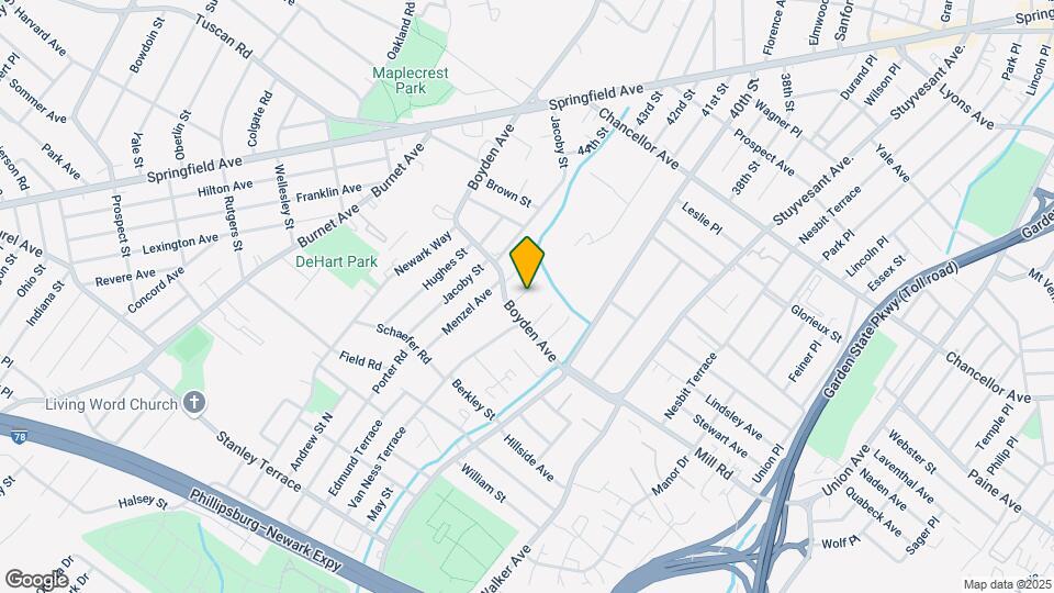 14 Nelson Pl Mapa y Detalles de la Ubicación