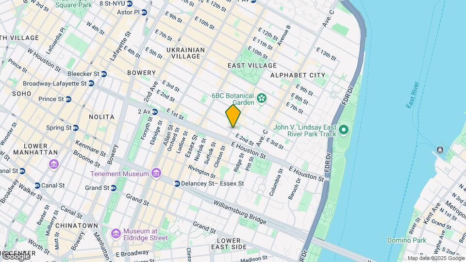21 Avenue B Mapa y Detalles de la Ubicación