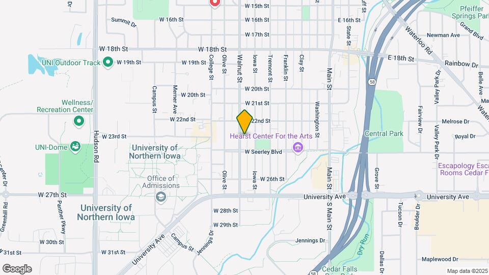 2304 Walnut St Mapa y Detalles de la Ubicación