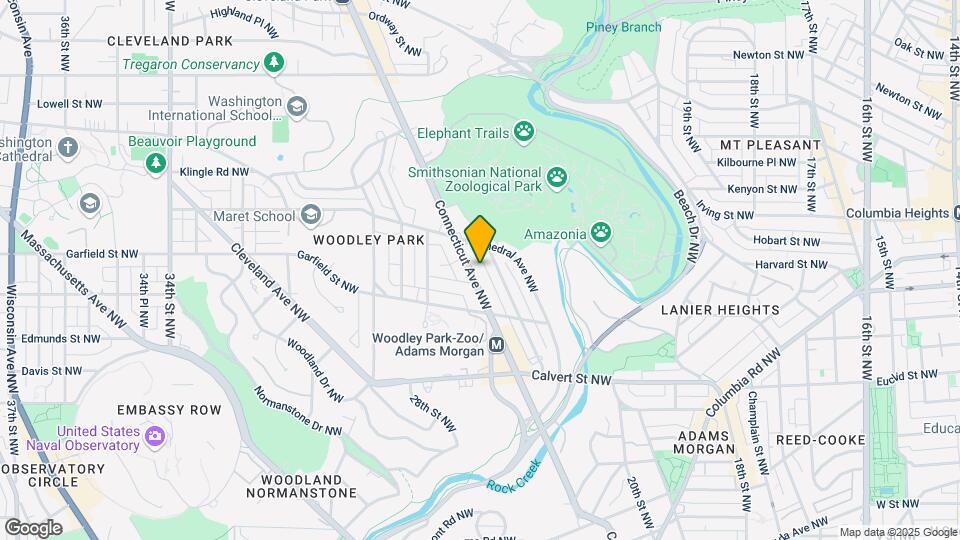 2801 Connecticut Ave NW Map and Location Details