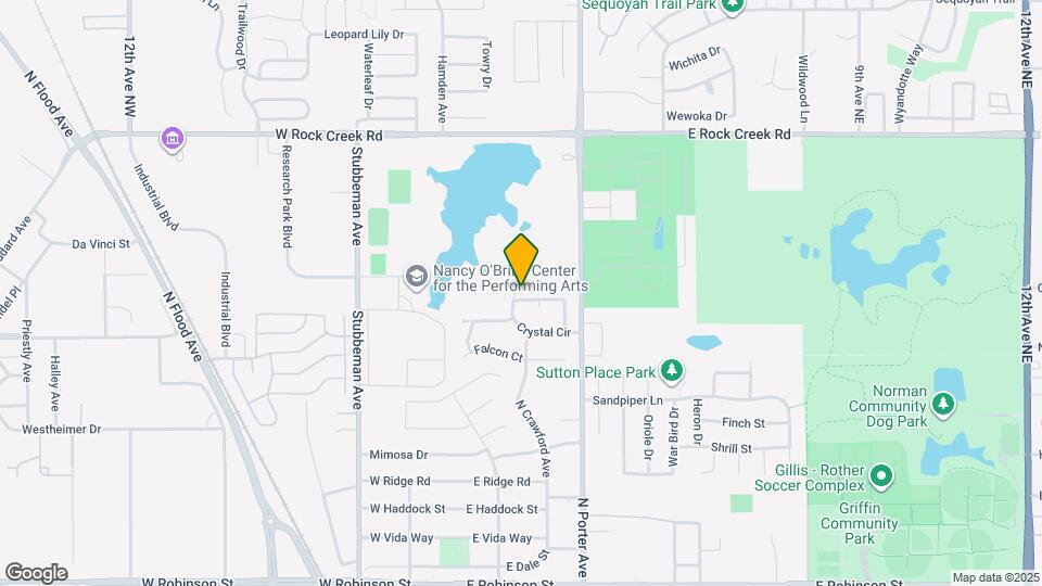 1921 Crystal Cir Map and Location Details