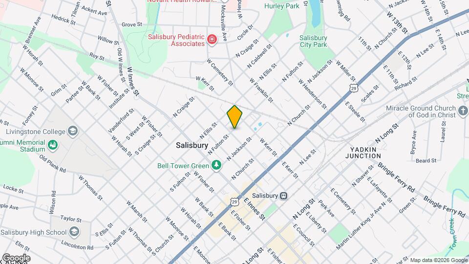 301 N Fulton St Map and Location Details