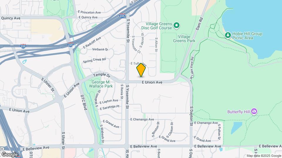 4695 S Akron St Mapa y Detalles de la Ubicación