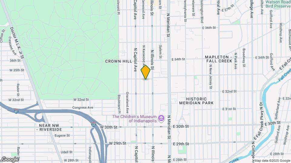 3249 N Kenwood Ave Map and Location Details