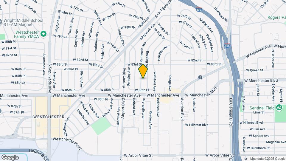 8424 Ramsgate Ave Map and Location Details