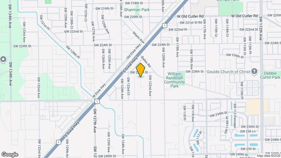 22860 SW 122nd Pl Map and Location Details