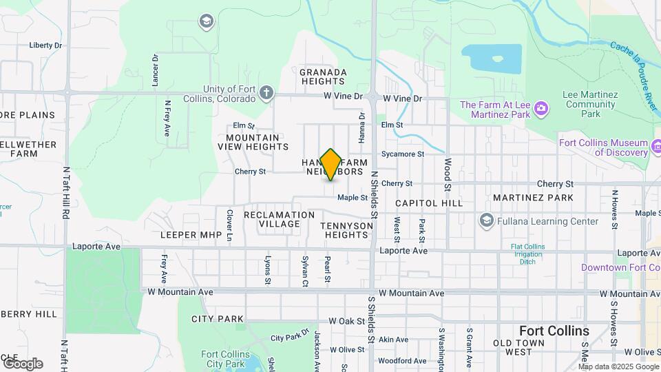 1216 Maple St Map and Location Details