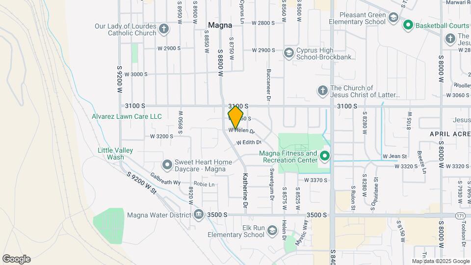 8757 W Helen Dr Map and Location Details