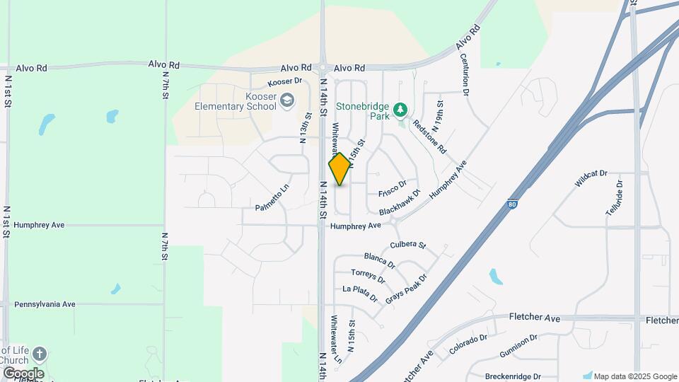 6924 Whitewater Ln Map and Location Details