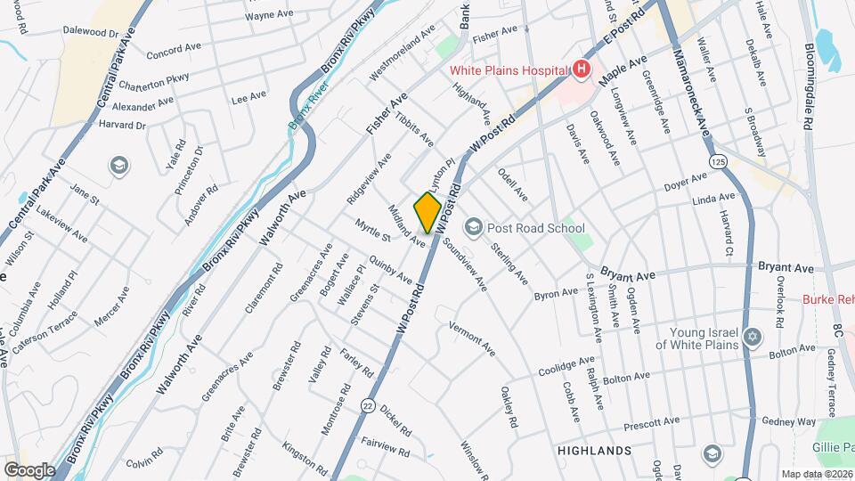 31 Midland Ave Map and Location Details