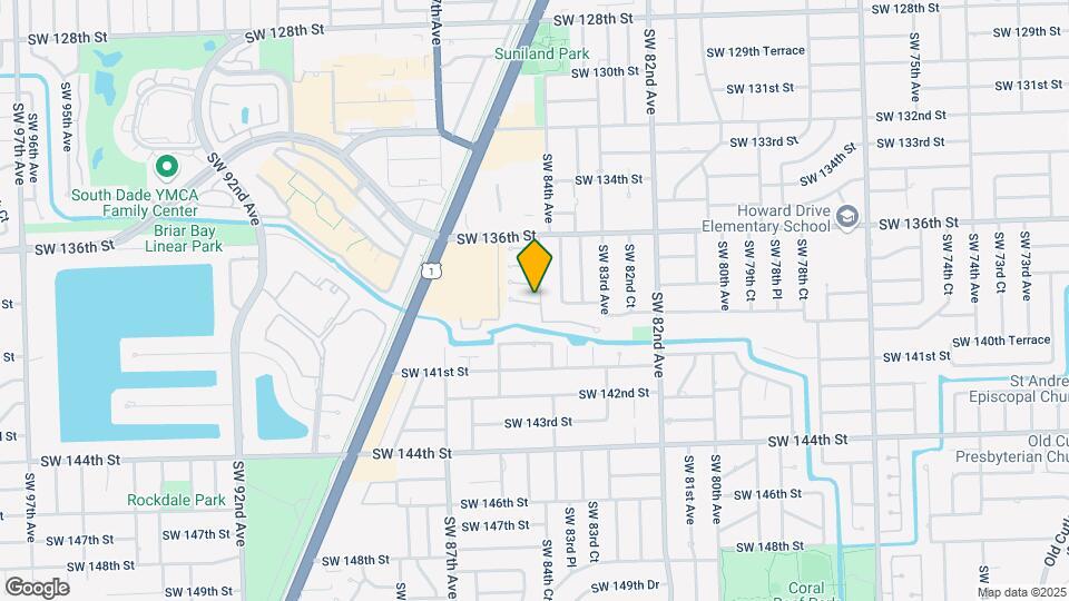 8427 SW 138th Terrace Map and Location Details