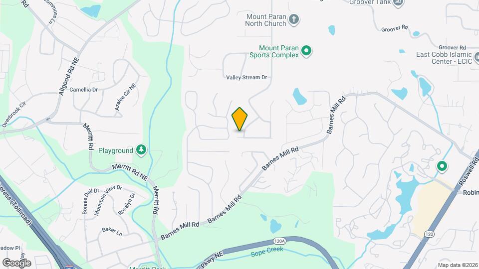 943 Rockcrest Ct Map and Location Details