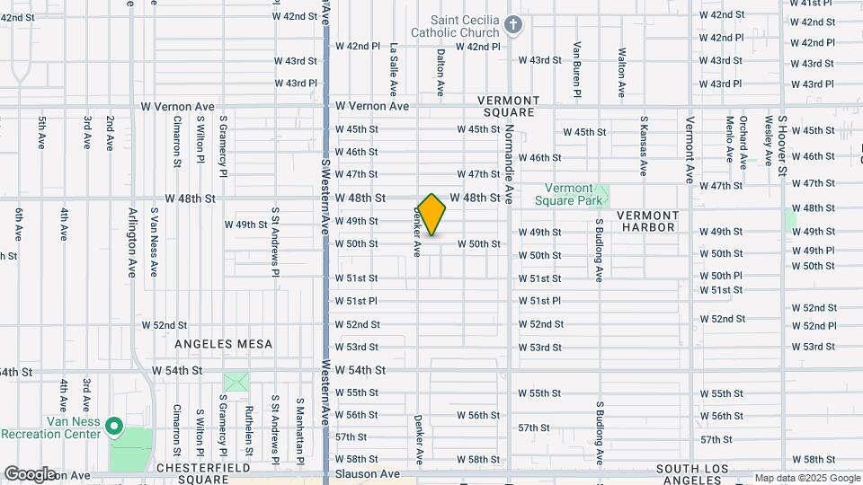 1509 W 50th St Map and Location Details
