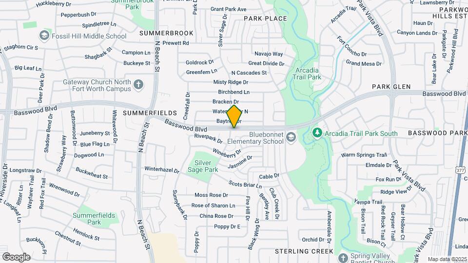 7328 Silver Sage Dr Map and Location Details