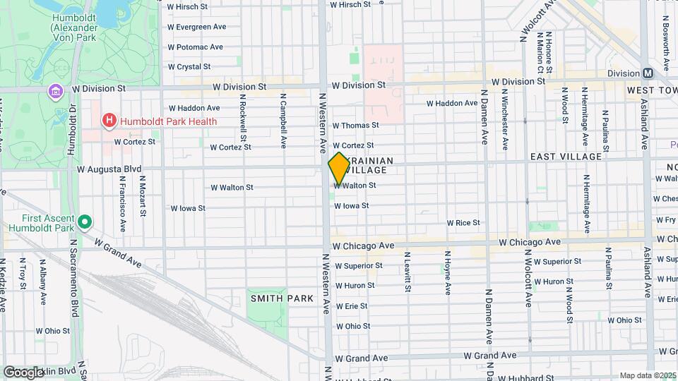 2341 W Walton St, Unit 2 Mapa y Detalles de la Ubicación