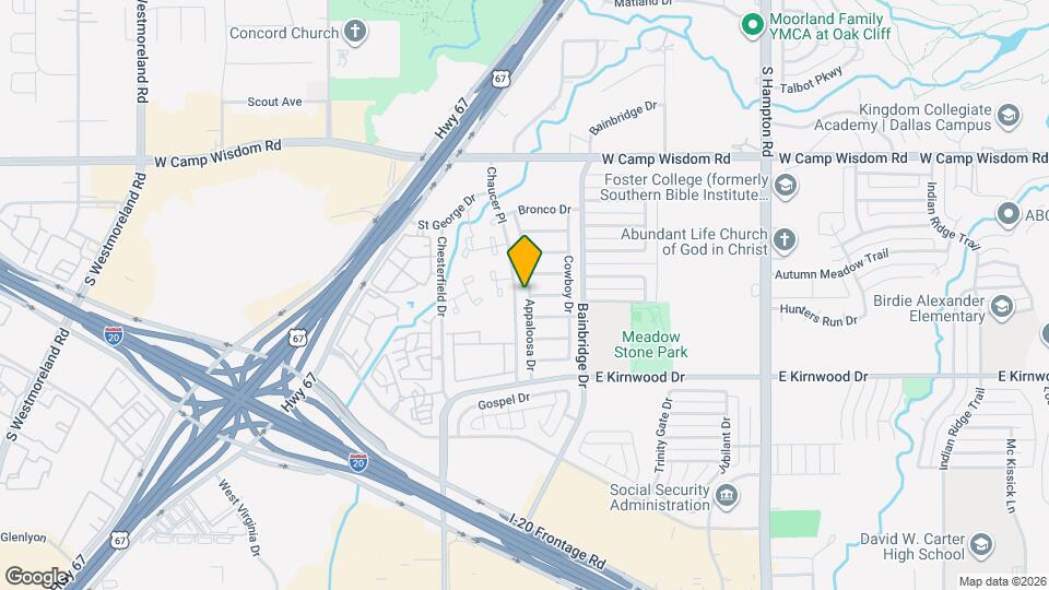 3019 Appaloosa Dr Map and Location Details