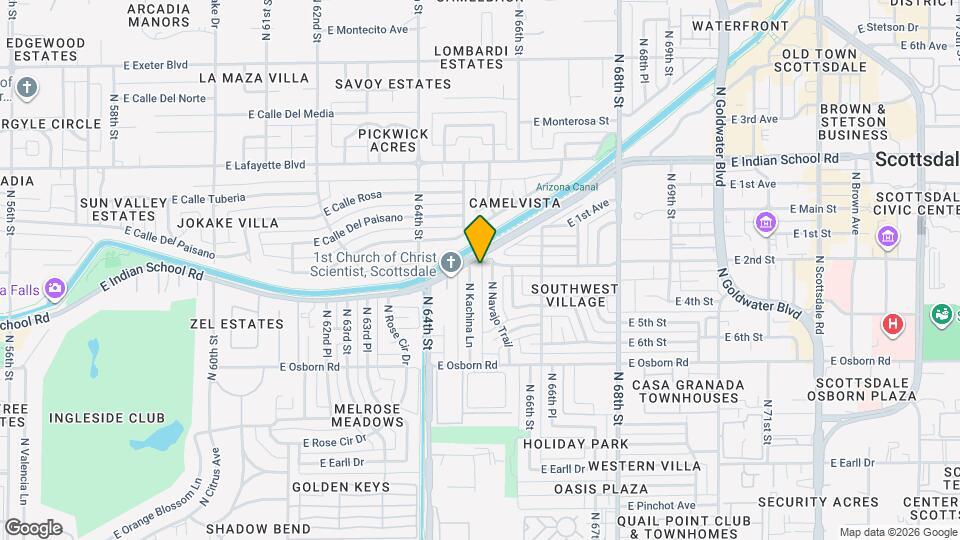 3711 N Kachina Ln Map and Location Details