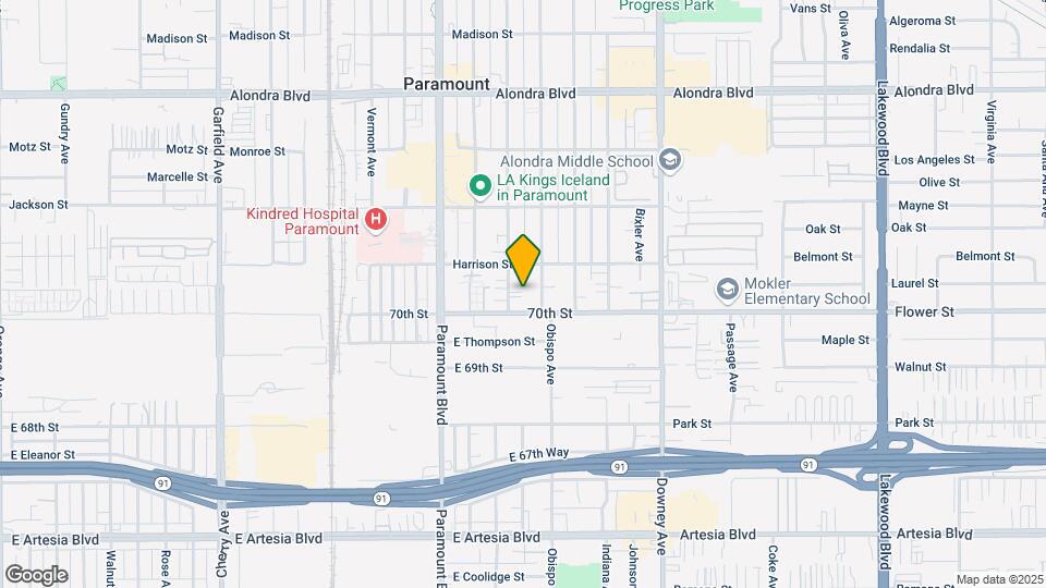 16630-16634 Orizaba Ave Mapa y Detalles de la Ubicación