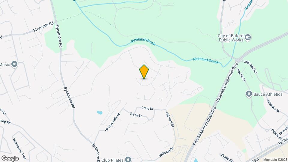 5127 Blossom Brook Dr Map and Location Details
