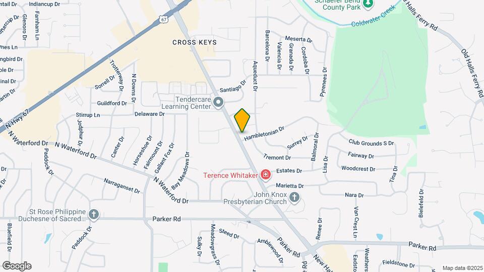 13630 New Halls Ferry Road Map and Location Details