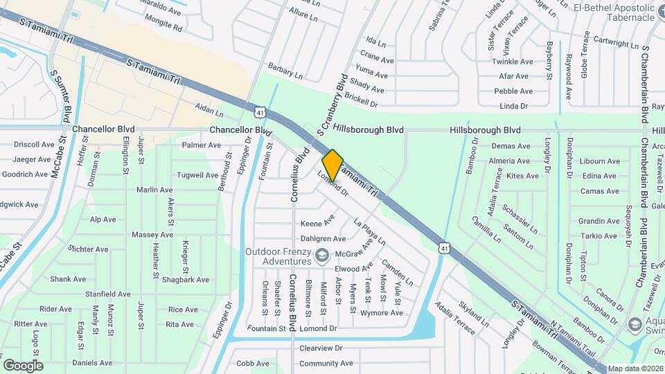 121 Lomond Dr Map and Location Details