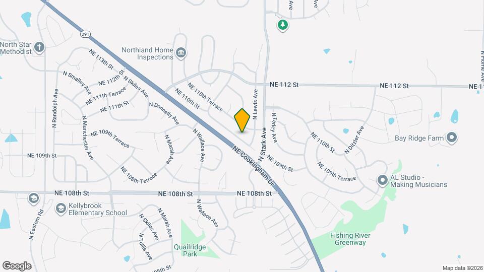 8684 NE 110th St Map and Location Details