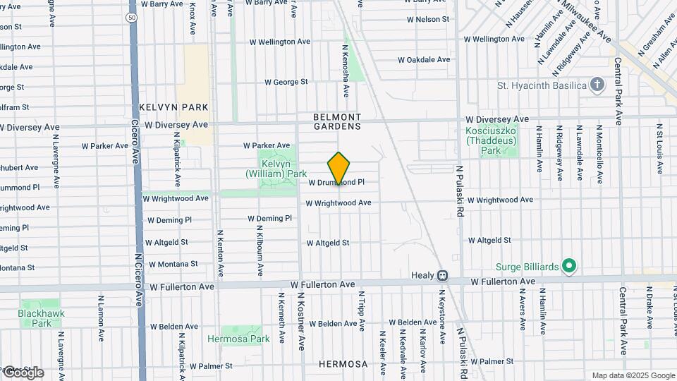 2620 N Kildare Ave Map and Location Details