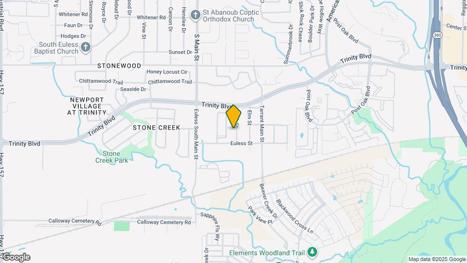 3721 Oak St Map and Location Details