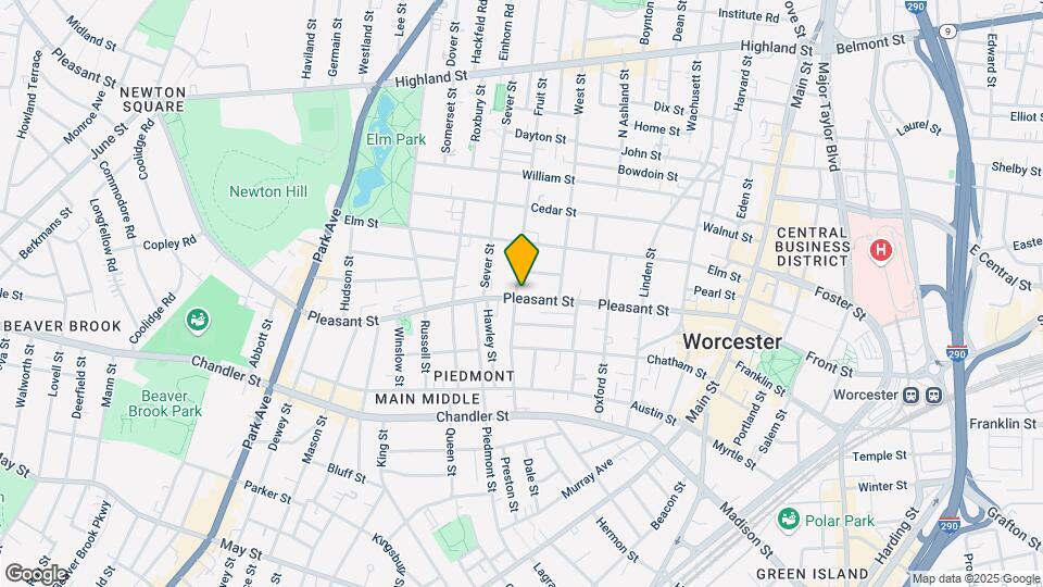 257 Pleasant St, Unit 3 Map and Location Details