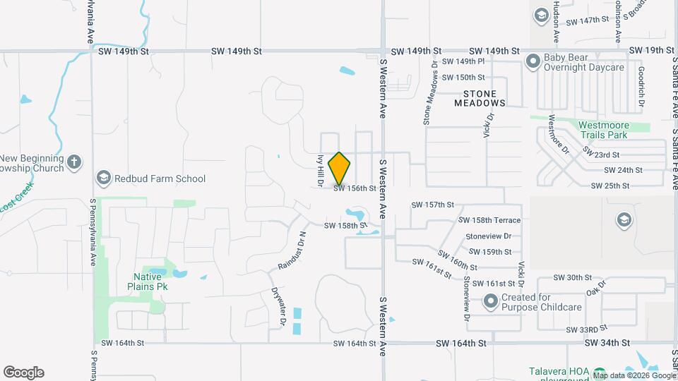 1004 SW 156th St Map and Location Details