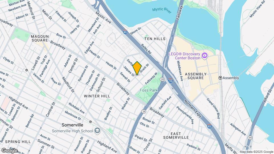 19 Jaques St, Unit 1 Map and Location Details