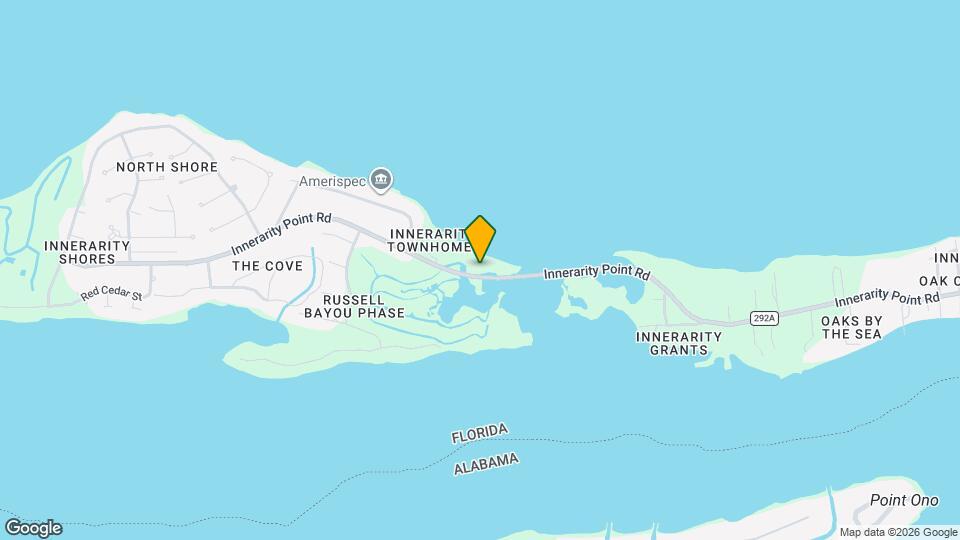 16032 Innerarity Point Rd Map and Location Details