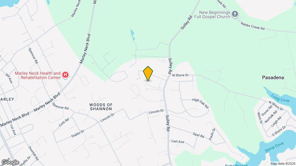 644 Shore Forest Dr Map and Location Details