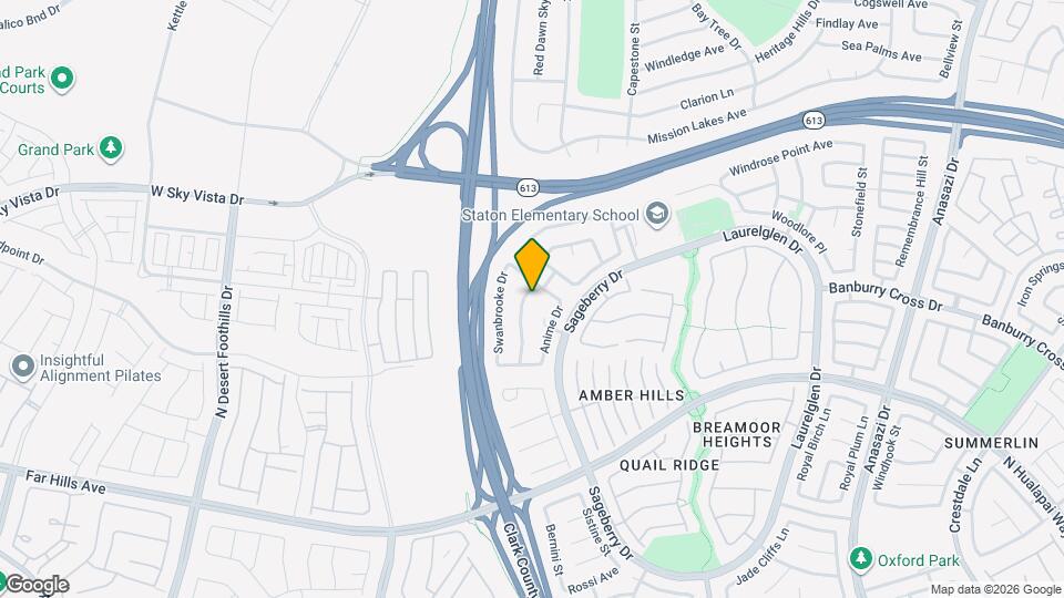 1420 Dream Bridge Dr Map and Location Details