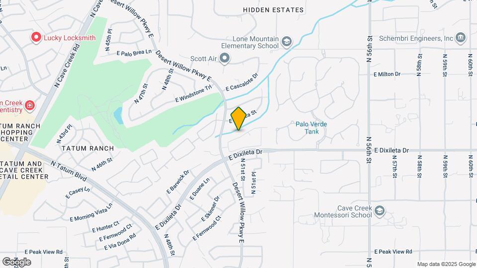 5034 E Barwick Dr Map and Location Details