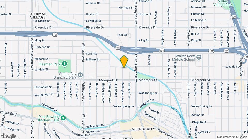 4452 Bellingham Ave Mapa y Detalles de la Ubicación
