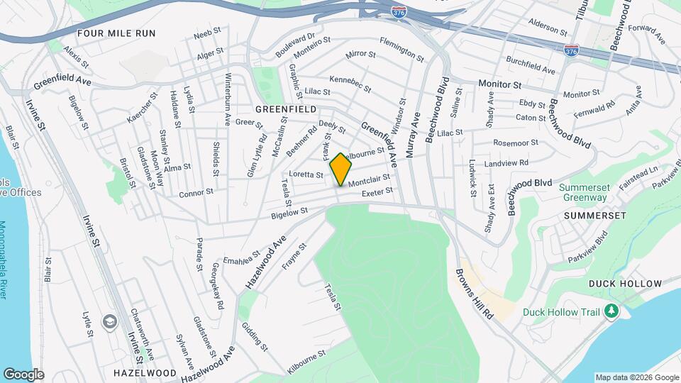 704 Montclair St Mapa y Detalles de la Ubicación