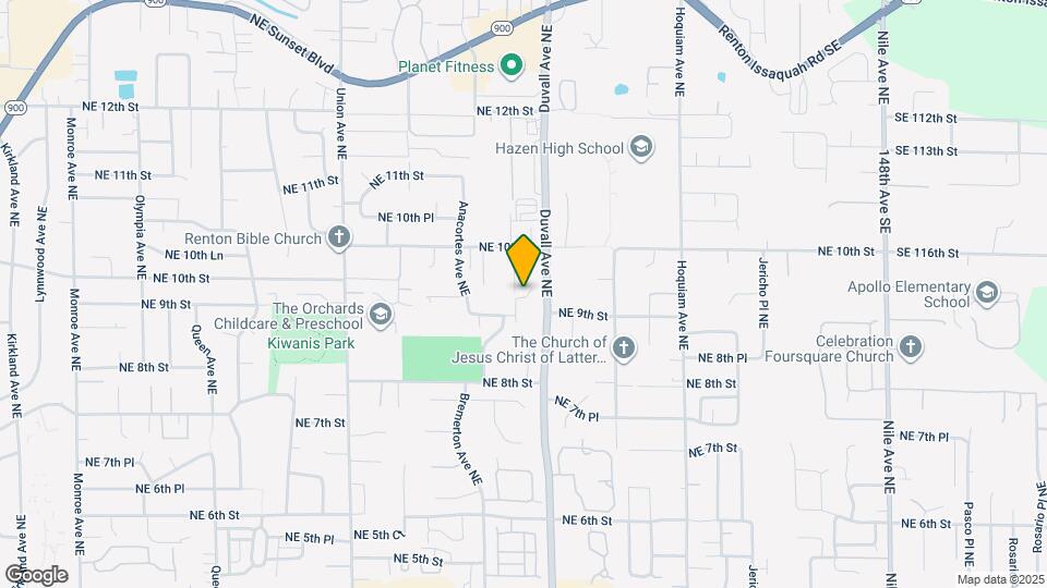 922 Chelan Ave NE Map and Location Details