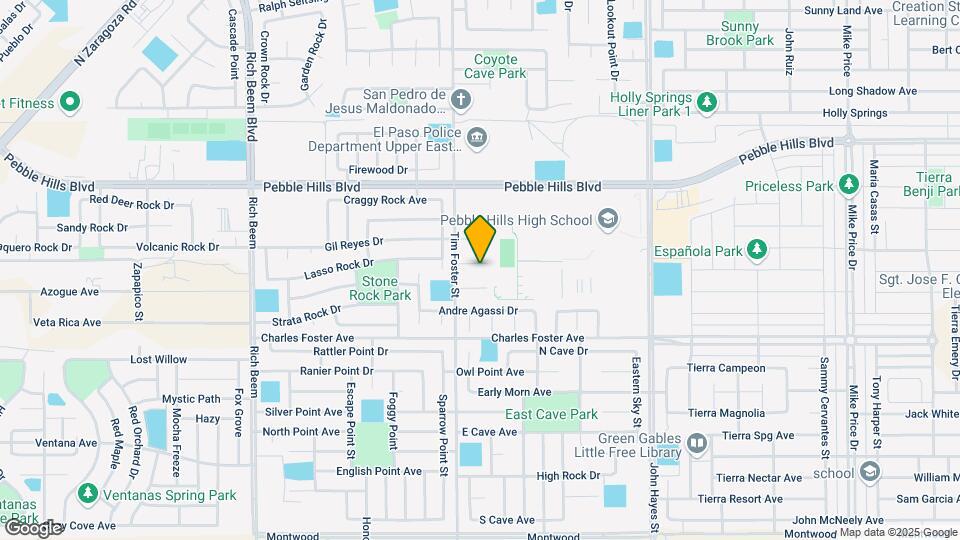 14308 Pancho Gonzalez Ct Map and Location Details
