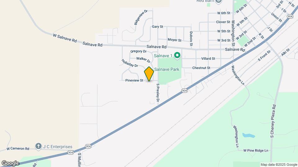 1217 Holladay Dr Map and Location Details