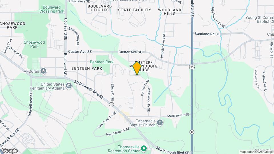 973 Rittenhouse Way SE Map and Location Details