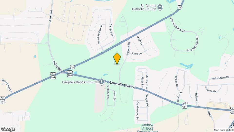 1508 Manning Forest Dr Map and Location Details