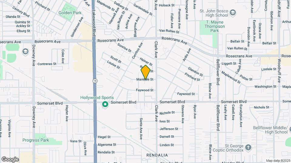 9324 Mandale St Mapa y Detalles de la Ubicación