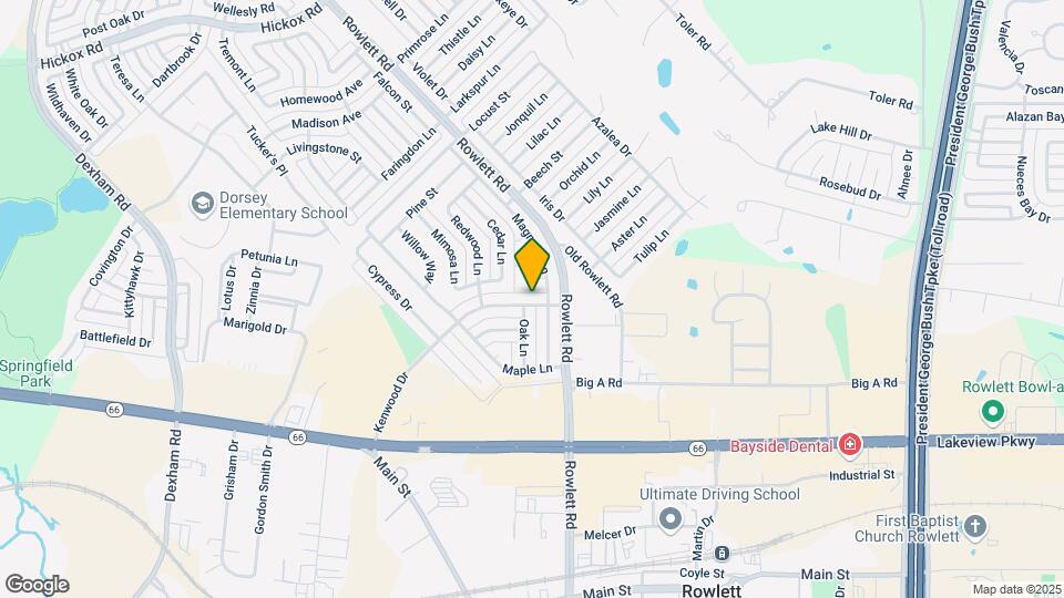 3317 Kenwood Dr Map and Location Details