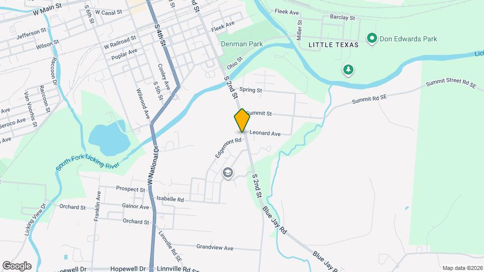 437 S 2nd St Map and Location Details